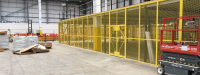 Installation Of Bespoke Mesh Partitioning For Storage Areas