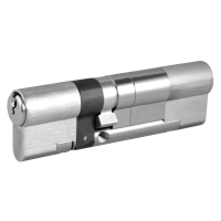EVVA EPS 3 Star Anti Snap Double Euro Cylinder - Nickel Plate - 41(ext)x31