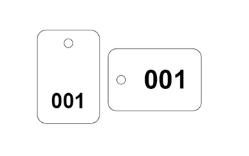 UK Supplier Of Numbered Plastic Tags