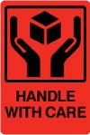 Handle With Care Shipping Labels