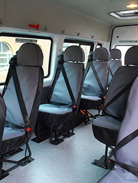 Custom Made Seat Covers For Commercial Vehicles
