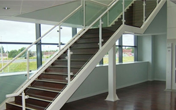 Powder Coated Glass Infills