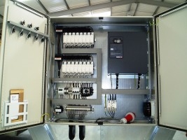 Air Blast Cooler Inverter Control For Plastics Industries