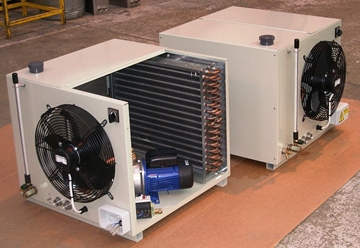 Air Blast Cooler Packages For Plastics Industries