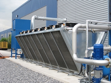 V-Type Air Blast Coolers For Food And Drinks Industry