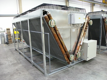 Air Blast Coolers V-Type For Pharmaceutical Industry