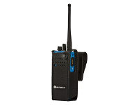 Specialist Supplier Of Motorola Hard Leather Carry Case with 2.5" Swivel Belt Loop for Non-Display Atex Radio