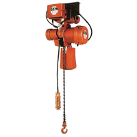 Nitchi MHE5F Electric Chain Hoist With Trolley 400V Single Speed