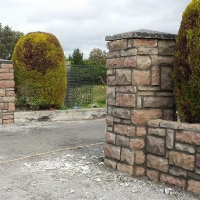 Cabernet Limestone Stone Cladding Belfast