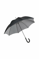 Gents City Slim Umbrella - Double Sided Black/Silver
