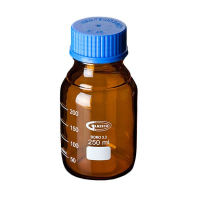 250ml Amber Glass Reagent Bottle pk of 10 -Fisher