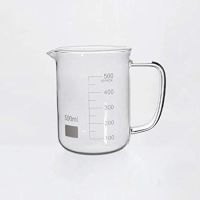 Measuring Beaker Handle Borosilicate 500ml