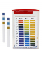 pH 0-7 Test Strips, 3 Pad 0.5 Intervals (100 Vinyl Strips)