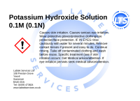 Potassium Hydroxide Solution 0.1M(0.1N) 500ml