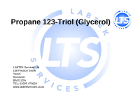 Propane 123-Triol(glycerol) 98% min 2.5ltrs