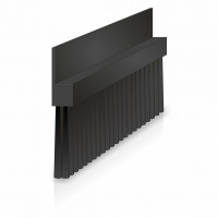 Lath Brushes with 180 degree Plastic Profile