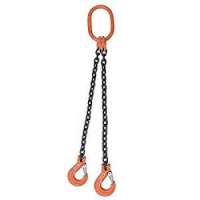 13mm Double Leg Grade 80 Chain Sling c/w Sling Hook