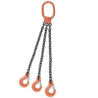 16mm 3 leg Grade 80 Chain Sling c/w Sling Hook