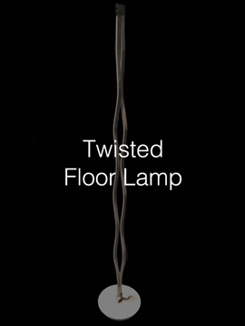UK Supplier Of Luxury Crystal Twisted Floor Lamps