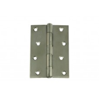 D&E Stainless Steel Butt Hinge - Unwashered (Pair) c/w Stainless Steel Screws