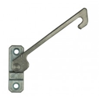 D&E Concealed Fix Window Restrictor - Long arm - LH or RH - Natural Finish