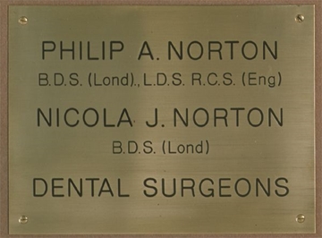 High-Quality Polished Brass Nameplates
