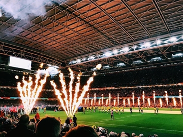 Flame Systems For Sporting Fixtures