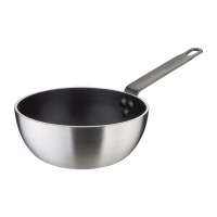 Vogue Aluminium Flared Saute Pan - 200mm x 78mm (T298)
