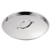 Vogue Triwall 11"" Stainless Steel Pan Lid (Y426)