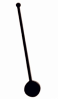 Black Cocktail Stirrers (Box Of 100) (CC429)