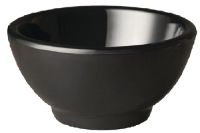 APS Round 55mm Black Melamine Bowl (GF141)