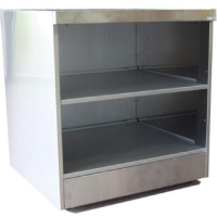 Falcon Pro-Lite LD130 450mm Stainless Steel Open Shelf Unit