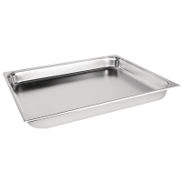 Stainless Steel 2/1 65mm Deep Gastronorm Pan 19L (K802)