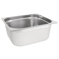 Stainless Steel 2/3 150mm Deep Gastronorm Pan 13L (K814)
