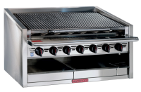 MagiKitch'n CM-636-SMB Gas 7 Burner Lavarock Chargrill