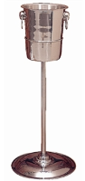 Brushed Stainless Steel Wine Bucket Stand (K407)