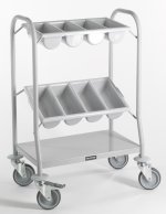 Trak Hupfer MSCT Powder Coated Finish Cutlery Trolley (P100)