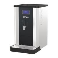Burco 10L PLSAAFCT10LPB Push Button Auto Fill Water Boiler with filter (2474)