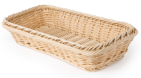 Polypropylene Natural Rattan 1/3 Gastronorm Basket (CF304)