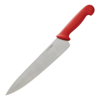 Hygiplas 10"" Red Chefs Knife (C886)