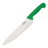 Hygiplas 10"" Green Chefs Knife (C868)