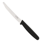 Hygiplas Serrated Black Tomato Knife (CF897)