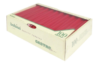 Bolsius Tapered 10"" Red Candles (P961)
