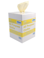 Jantex Yellow Antibacterial All Purpose Cloths (Box Of 200) (DN845)