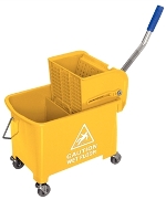 Jantex Yellow Mop Bucket and Wringer (F951)