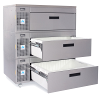 Adande VCS3/CT Side Engine Three Drawer Refrigerated Storage Unit