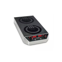 CookTek Apogee MC2502FG Double Front to Back Hob Induction Cooktop