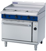 Blue Seal Evolution GE56A Dual Fuel Convection Oven Range With Griddle Top