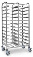 Shelfspan 783306 24 Tier Tray Clearing Trolley