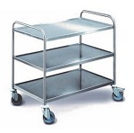 Shelfspan SSGP6x4/2 Two Tier Stainless Steel General Purpose Trolley